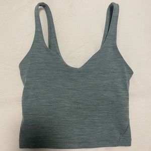 Lululemon Heathered Tidewater Teal Align Tank